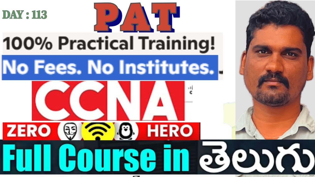 Free CCNA | How to Configure PAT Step by Step Explanation with Practical's |@iampraveenreddy