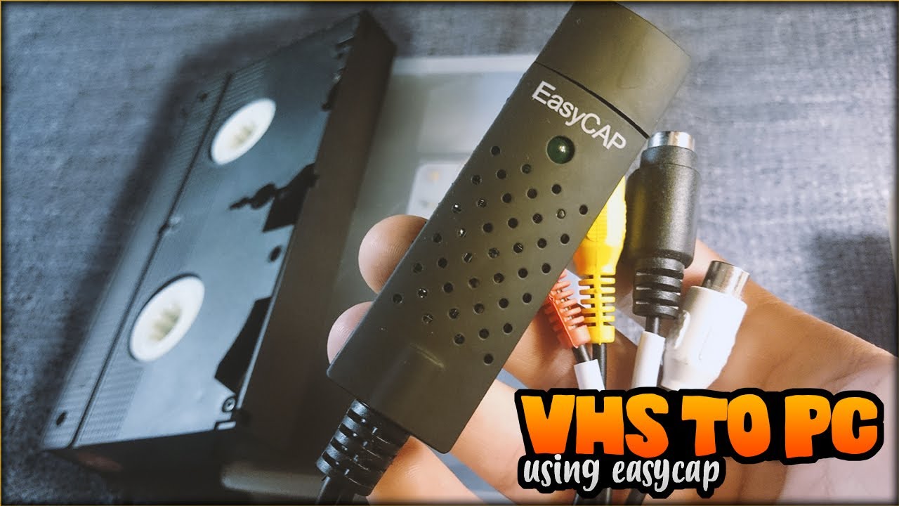 Конвертация VHS в ПК | Карта захвата EasyCap 2.0 (usbtv007) | Как перенести видео с VHS-кассет на...