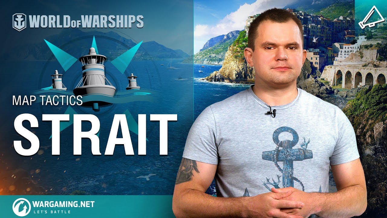 World of Warships - Map Tactics: Strait