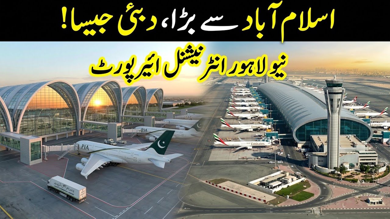 Lahore Airport Mega Expansion: Pakistan's Self-Funded Aviation Revolution | Bigger Than Dubai?