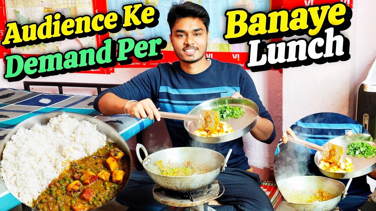 Aaplog Ke Demand Per Banaye Hain Aaj Ye Lunch || Khake Maja Aa Gaya || #vlog 