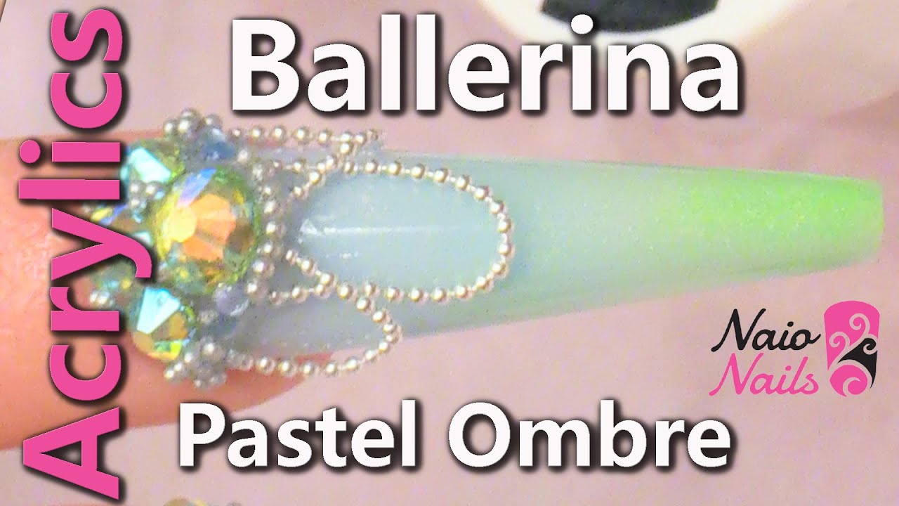 How to Create Ballerina Pastel Ombre Nails