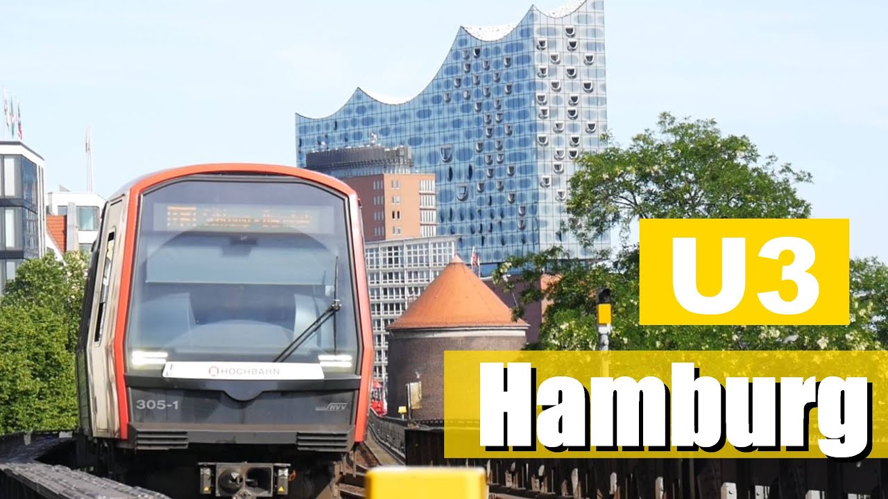 [Doku] U3 der Hamburger U-Bahn (2020)| Hauptbahnhof - Schlump - Barmbek