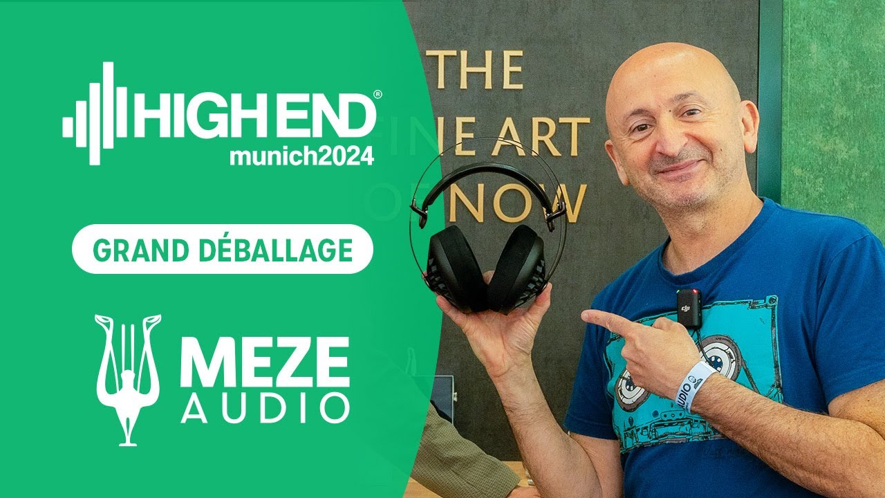 Nouveau casque Meze 105 AER - Le Grand Déballage avec PP Garcia