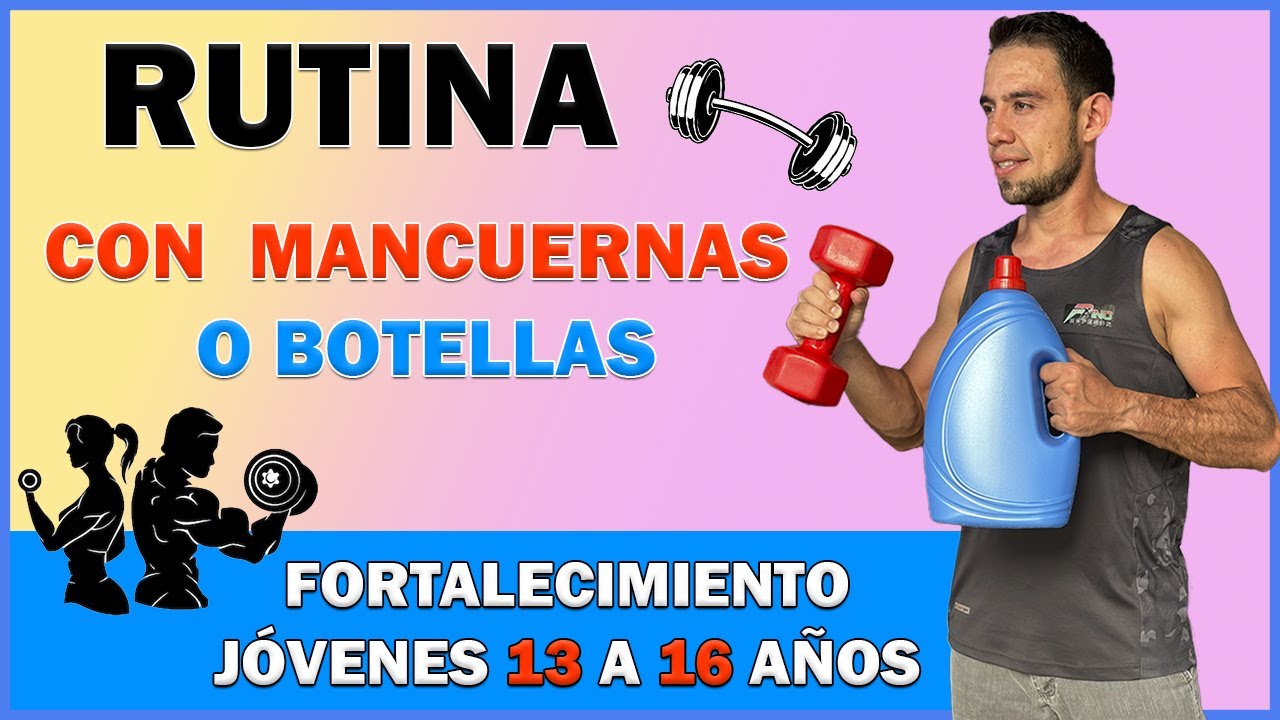 EJERCICIO 🟡 para Jóvenes de 13 a 15 Años [Fuerza y Músculo]