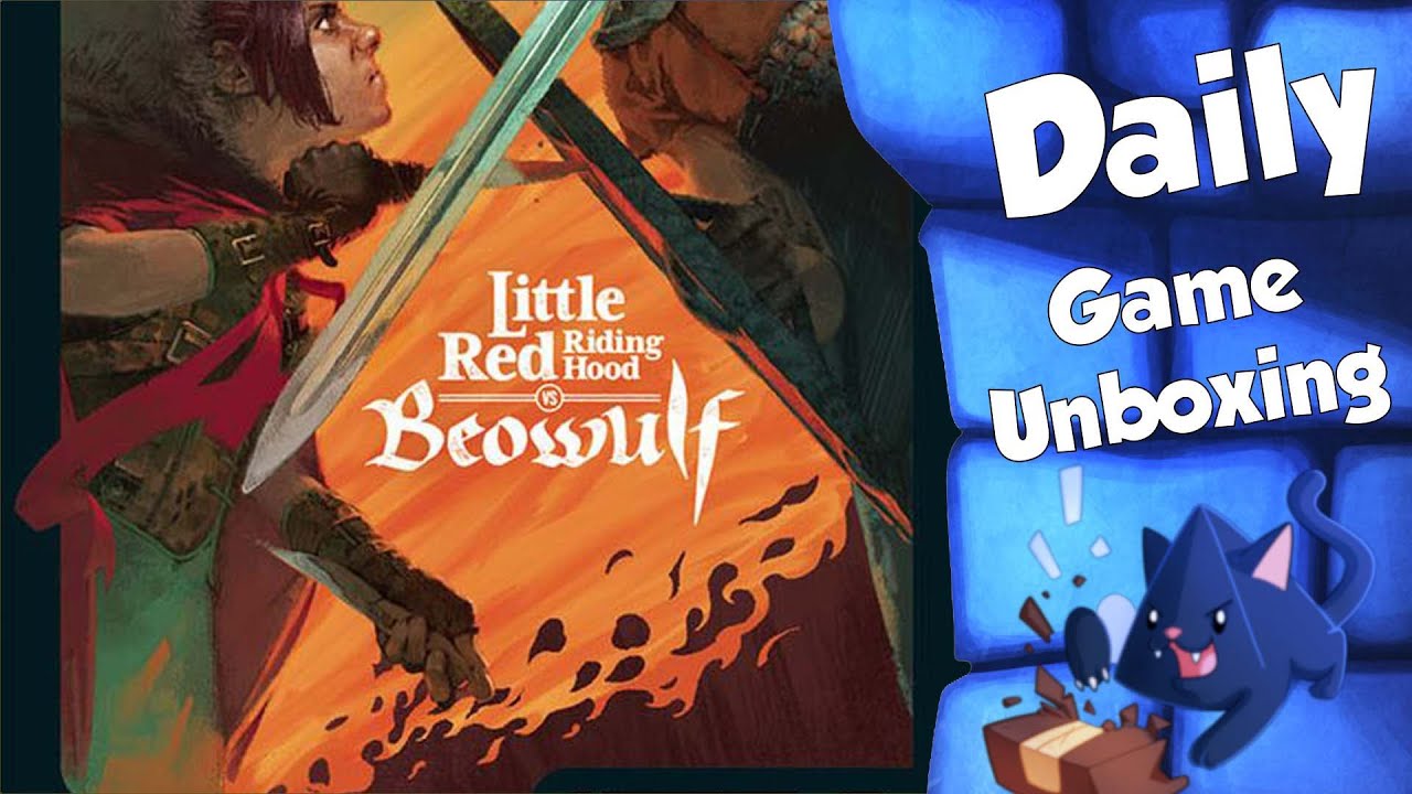 Unmatched: Red Riding Hood vs  Beowulf - Daily Game Unboxing