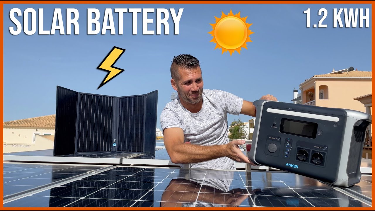 SOLAR Battery 1.2 KWh LiFePO4 | Anker 757 PowerHouse