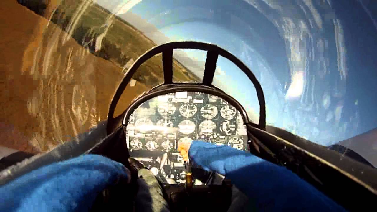 rc P-51 Mustang with GoPro Hero (Cockpit surprise!!)
