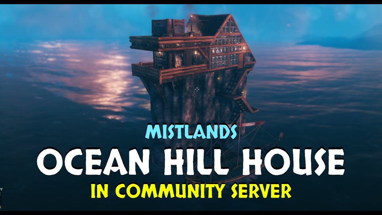 Valheim Mistlands: Hill House in the Ocean!