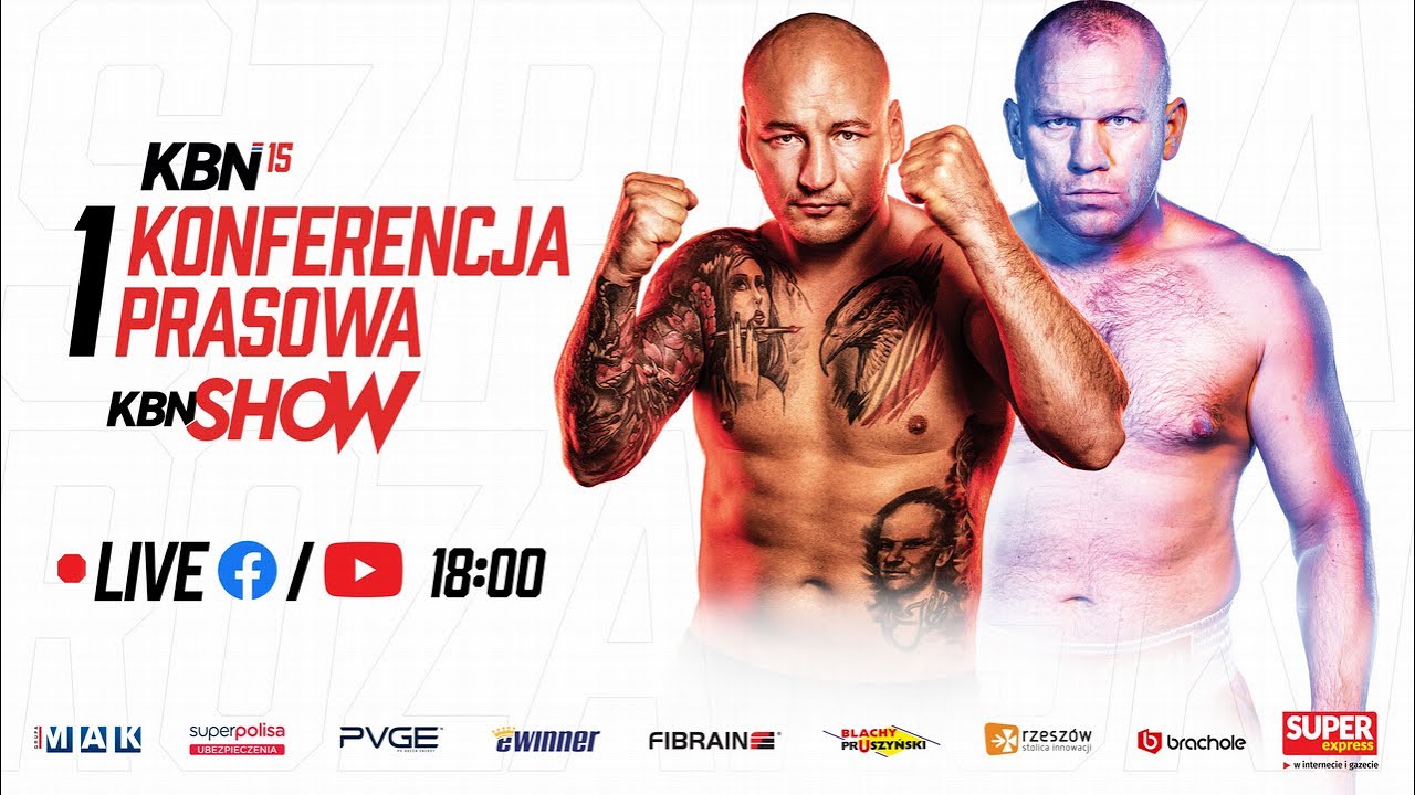 1 Konferencja Prasowa przed KBN15: Szpilka vs R&oacute;żański + KBN SHOW (Hotel Paradise!)