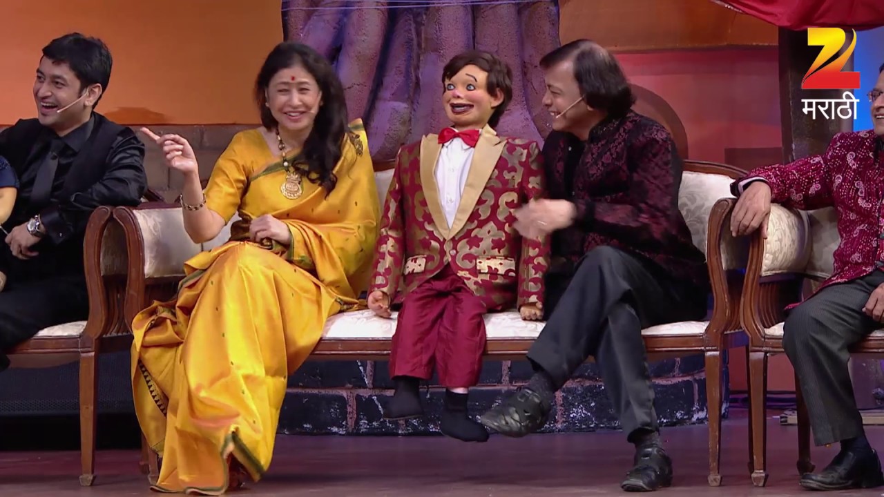 EP 107 - Chala Hawa Yeu Dya Maharashtra Daura - Индийское маратхи -телешоу - Же маратхи
