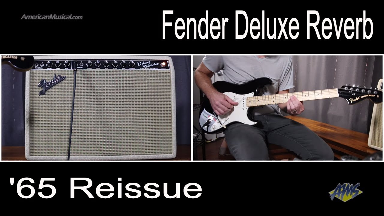 Fender '65 Deluxe Reissue Amplifier Quick Listen Demo by Shawn Tubbs