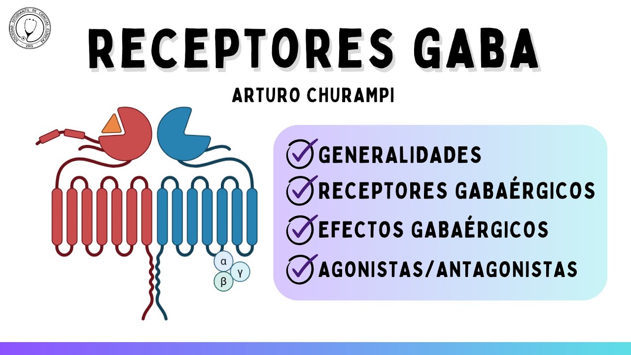 FARMACOLOGÍA DE LOS RECEPTORES GABA | FARMACOLOGÍA