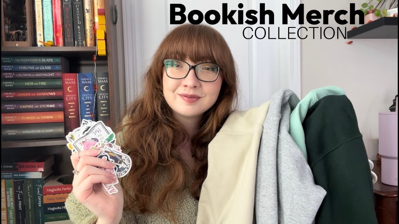 My Book Merch Collection | my favourite small shops for bookish merch