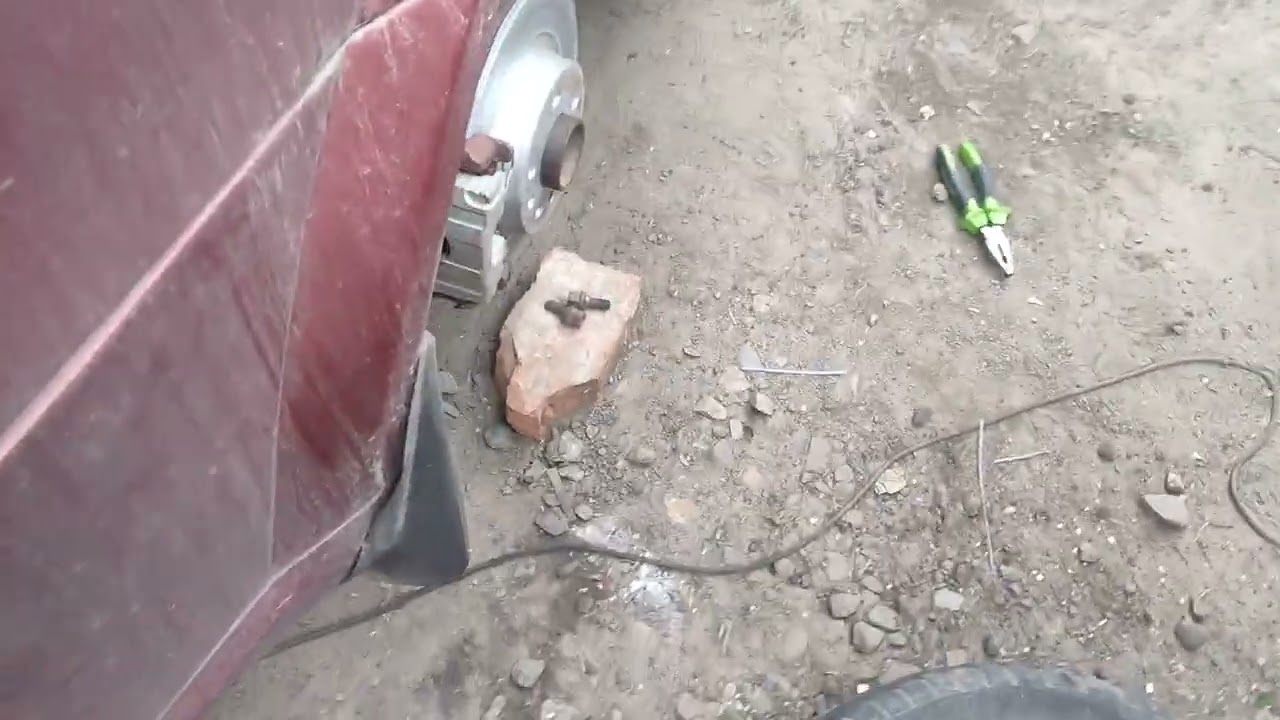 Как заменить Трос  ручника (Opel Vectra С) Не без подводных камней