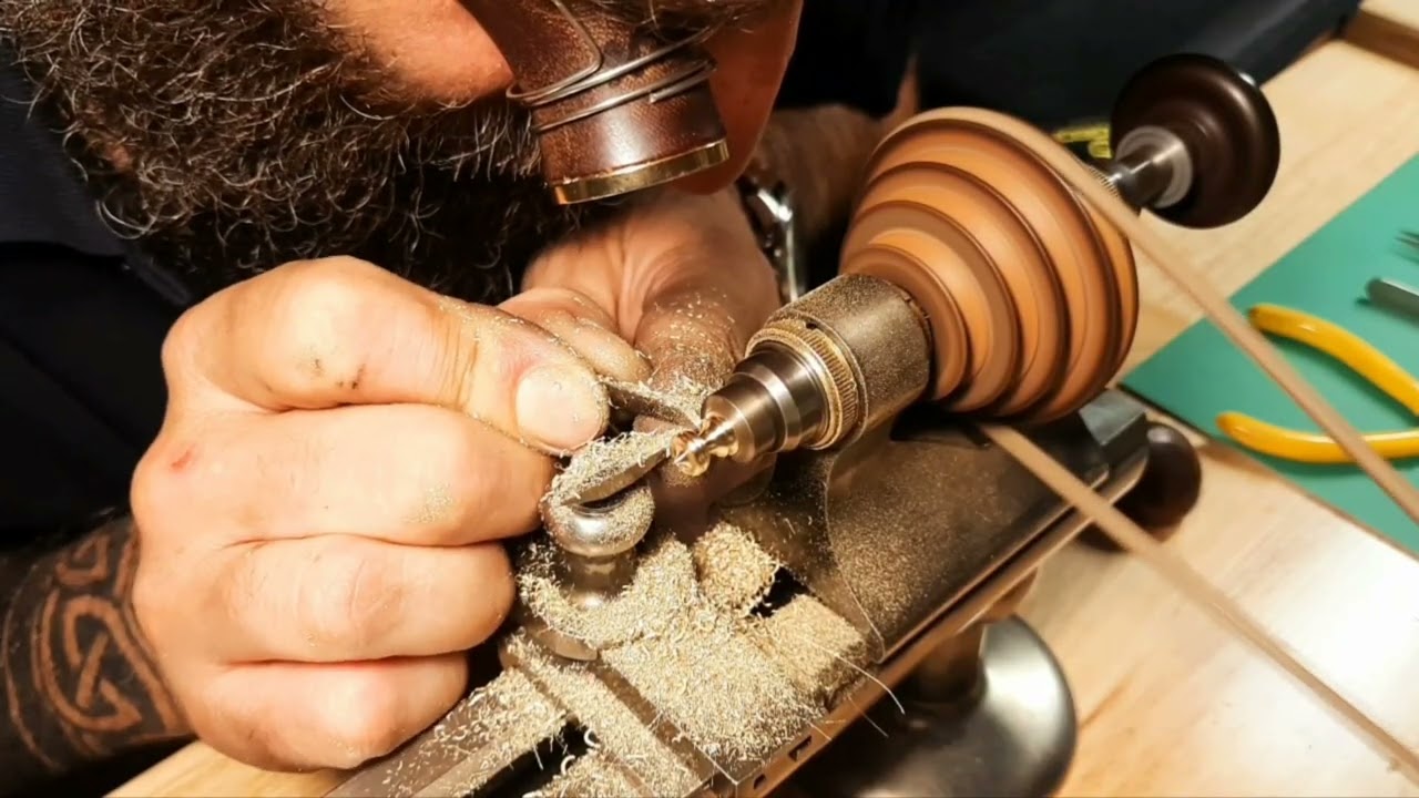 Horlogerie. Test du petit tour Boley.