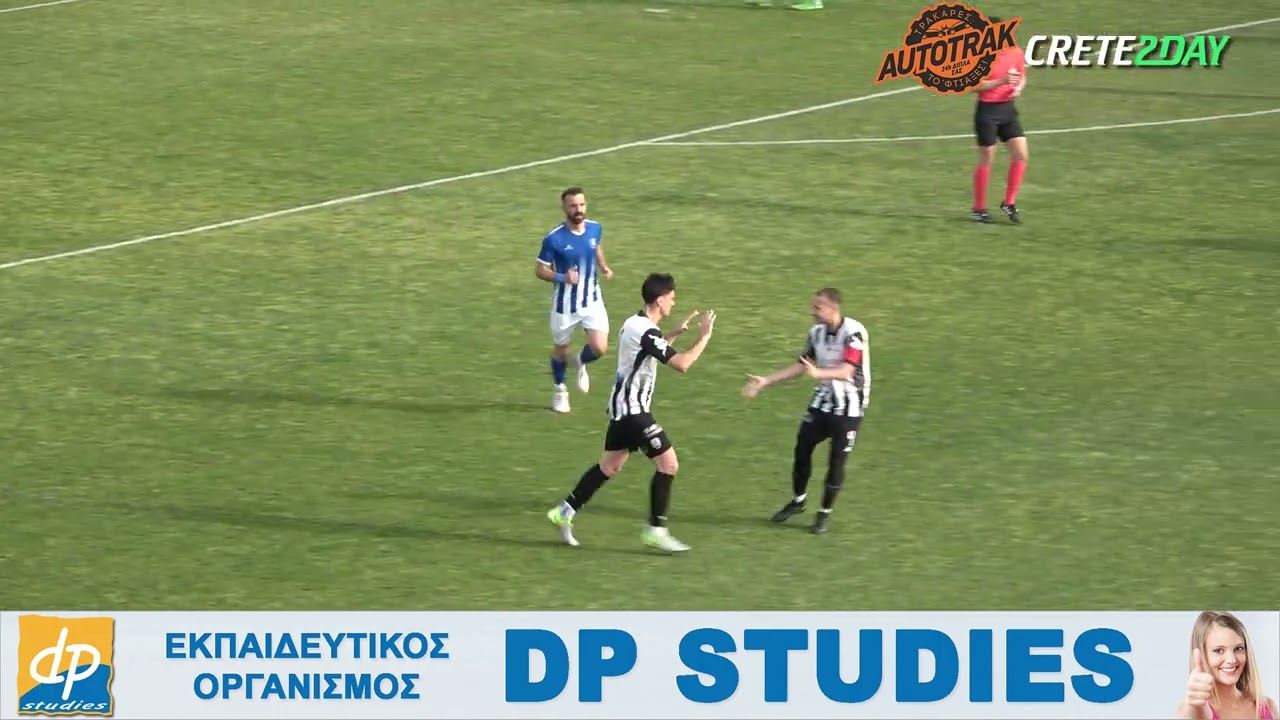 Ηρόδοτος - Π.Α.Ο. Κρουσώνα 1-2 - Highlights - Α1' ΕΠΣΗ - 23/03/2025