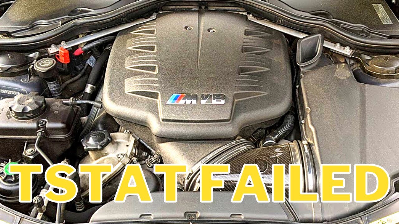 How To Replace a Thermostat and Coolant Temp Switch on BMW M3 E90