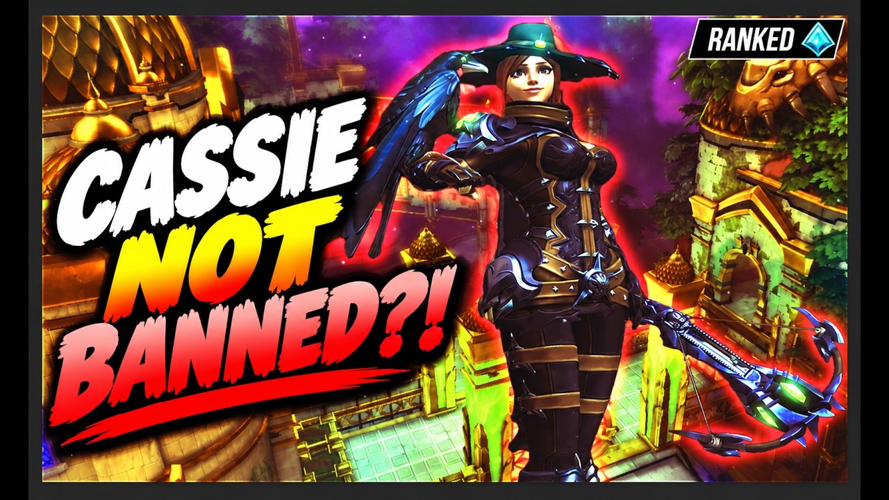 Наконец-то удалось поиграть за Кэсси | Ранговые игры в Paladins