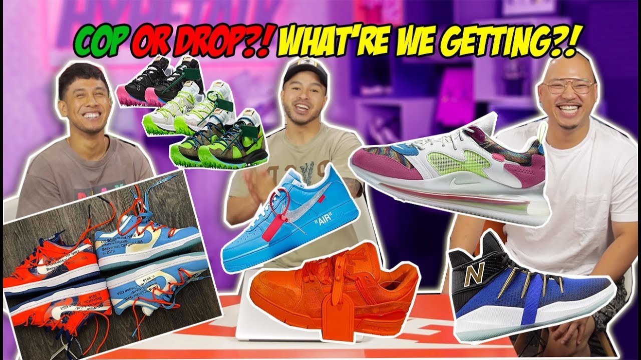 HYPETALK: UPCOMING SNEAKERS RELEASES!! COP OR DROP?!