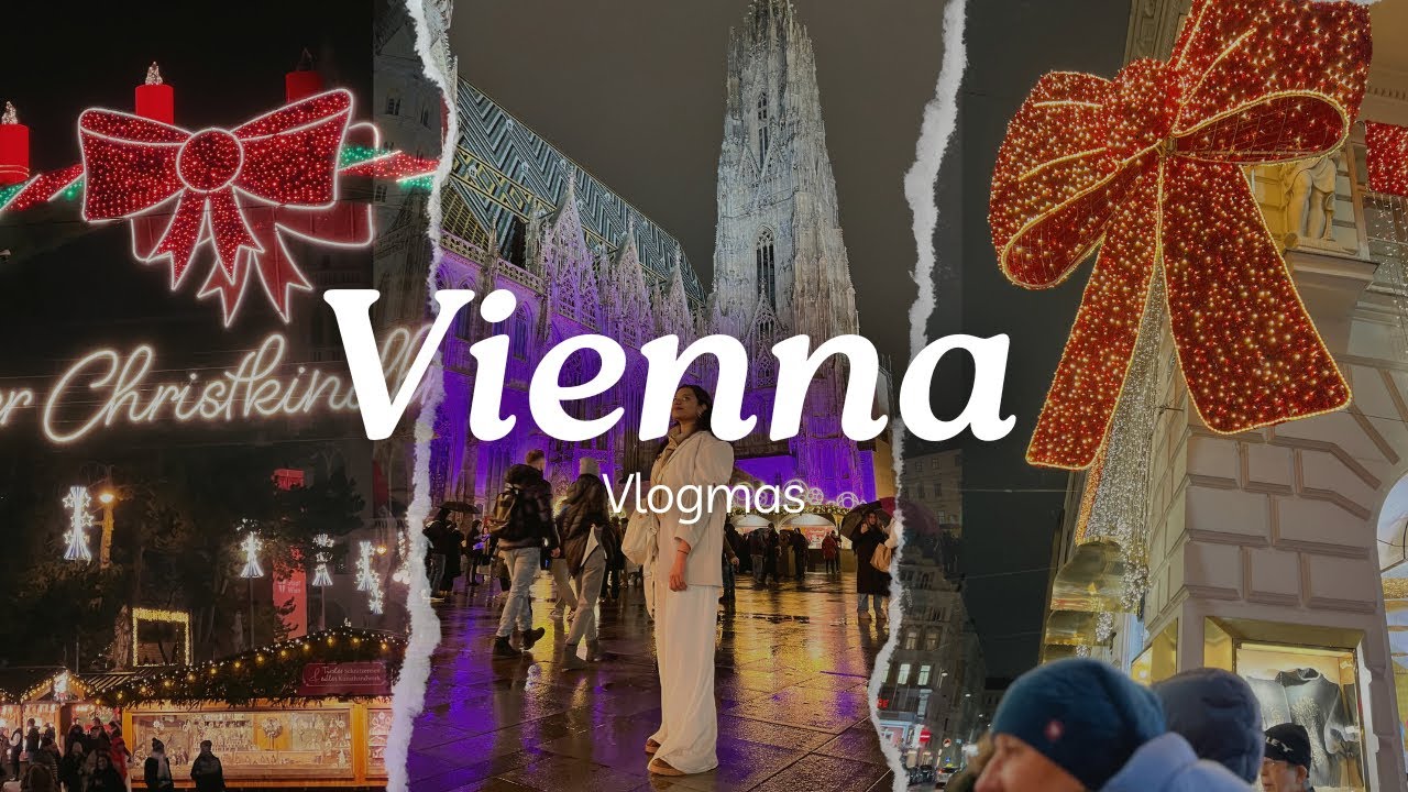 Vienna🇦🇹at Christmas Vlog🎄Karlskirche |Popp & Kretschmer | St.Stephen’s Cathedral | Prater | Rathaus