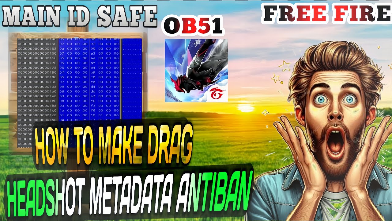 How to Make Metadata All Drag Headshot , door magic bullet 💯 Mai I'd full safe zZz 😍