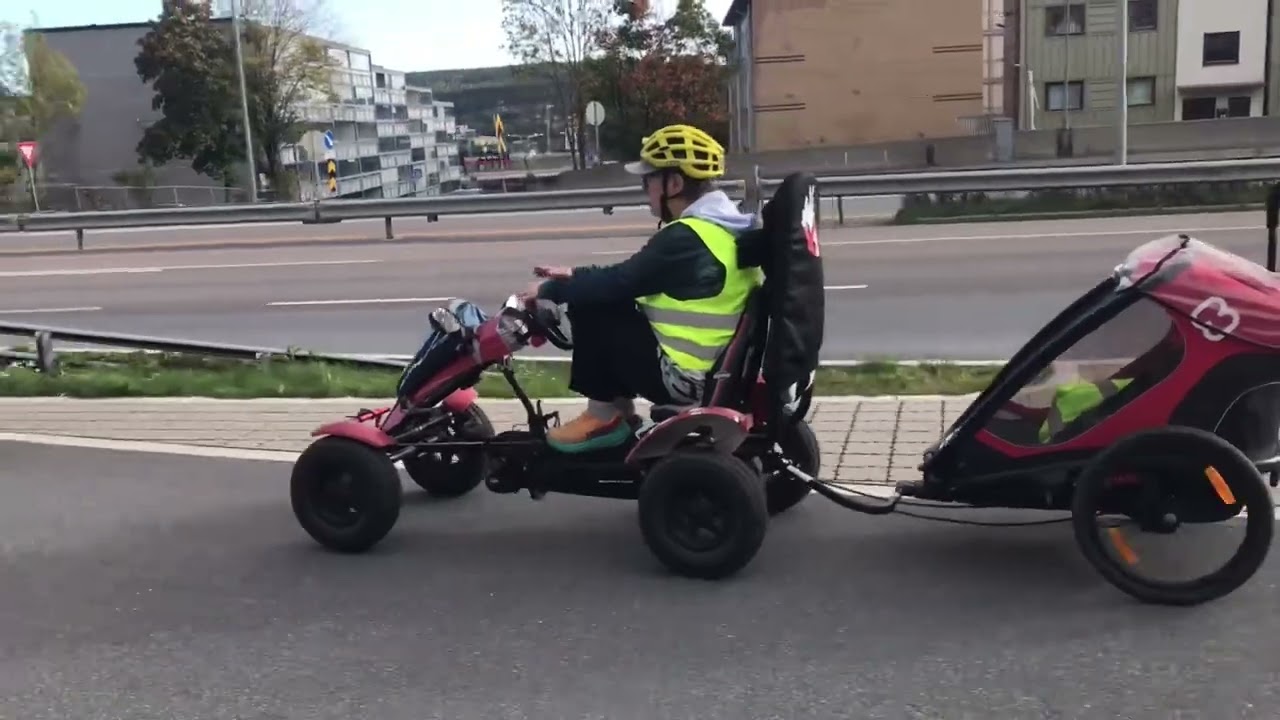 Dagens 5 mil tur #gokart #bergtoys #ebike#entertainment 