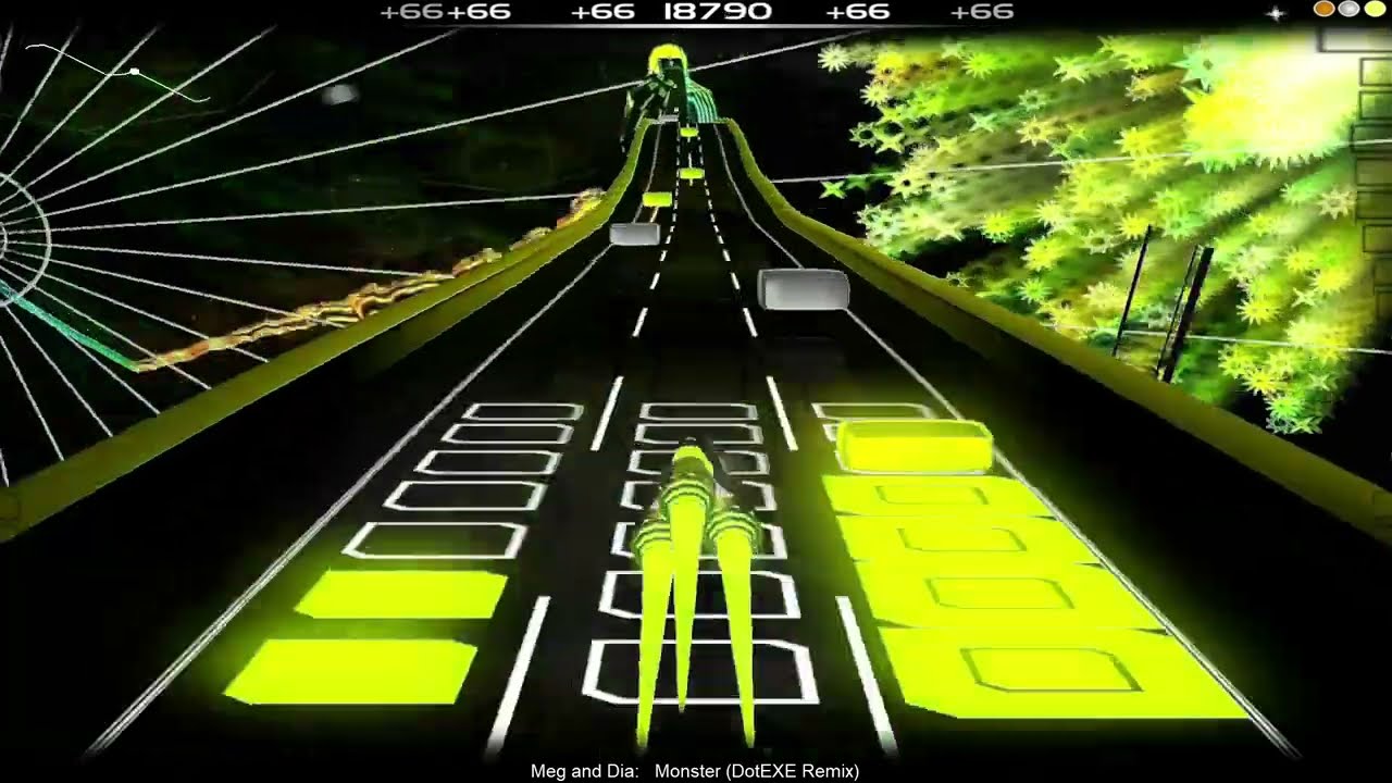 Audiosurf - Meg and Dia: Monster (DotEXE Remix)