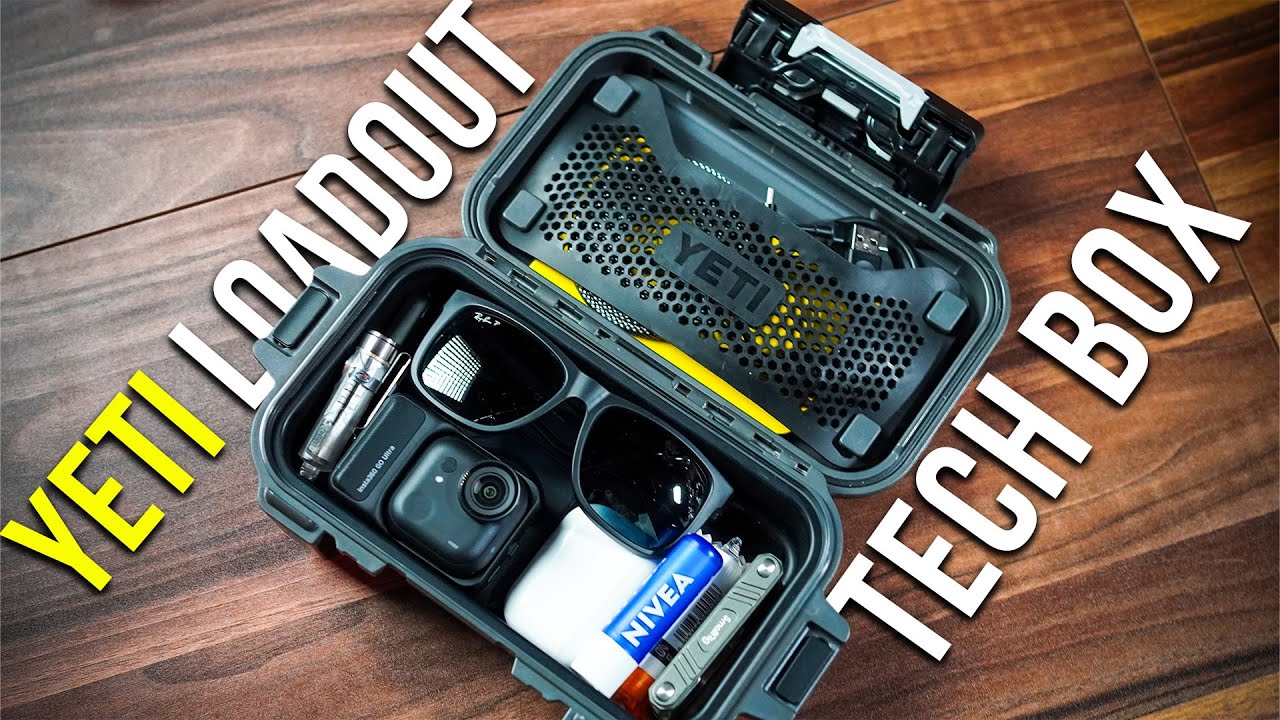 Я собрал идеальный дорожный бокс для техники (комплект YETI Loadout GoBox 1).