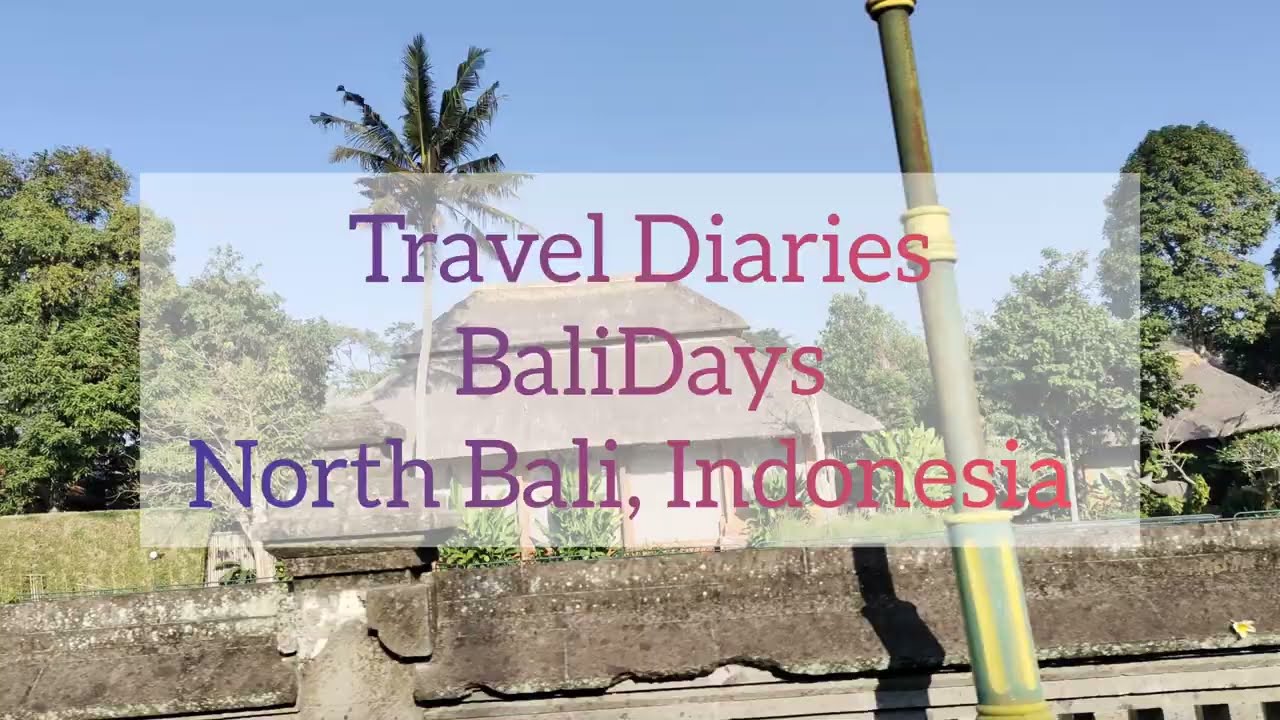 Travel Diaries | Bali-Days EP-01 | North Bali #bali, #northbali