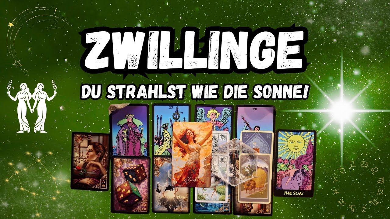 ZWILLING, SCHAU JETZT IN DEINE WOCHE REIN! ♊️🌞