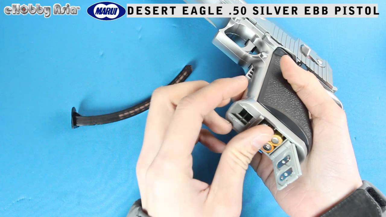 Tokyo Marui DESERT EAGLE .50 Silver EBB Pistol