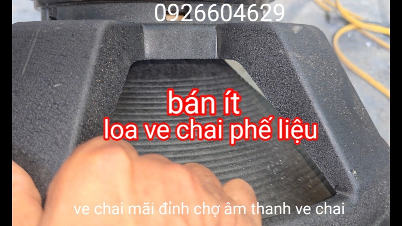 Bán ít loa và thiết bị âm thanh ve chai