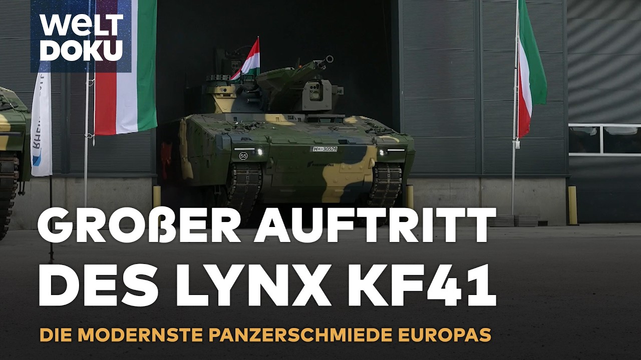 PANZER-SCHMIEDE: Härtetest für den Lynx KF41 – Rheinmetalls digitaler Schützenpanzer geht in Serie