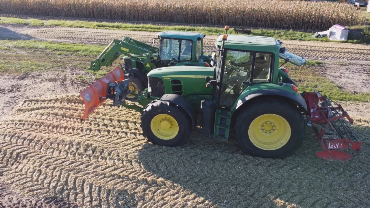 🌽KUKURYDZA NA KISZONKĘ 2022 (cz. 2)🌽 (3x John Deere, Renault, Massey Ferguson, Valtra, Fendt🔥)