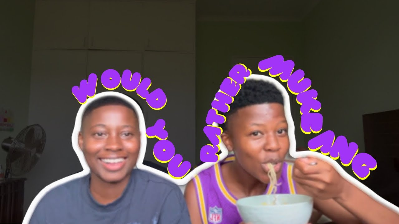 would you rather | MUKBANG