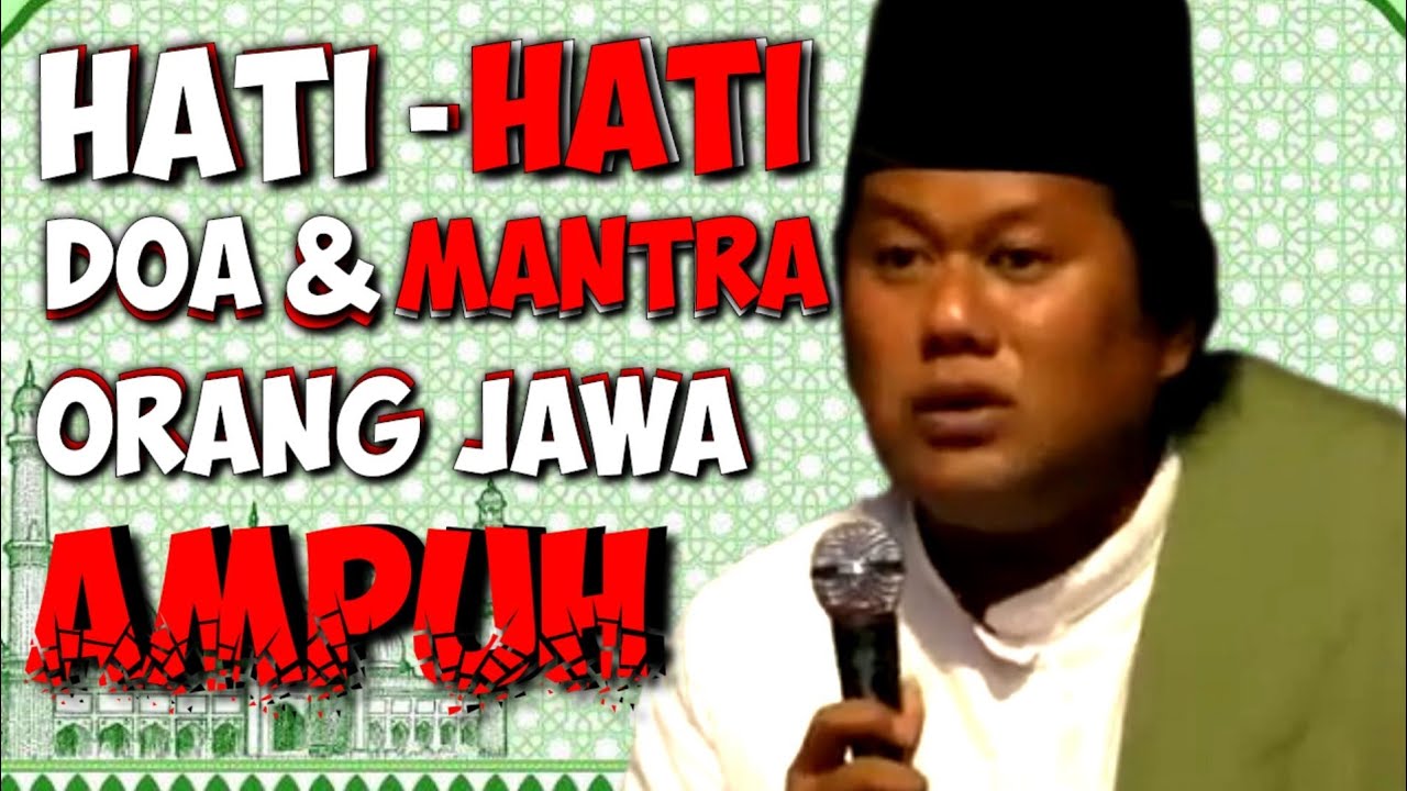 Gus muwafiq, hati hati bersatunya mantra dan doa bisa mengguncang dunia