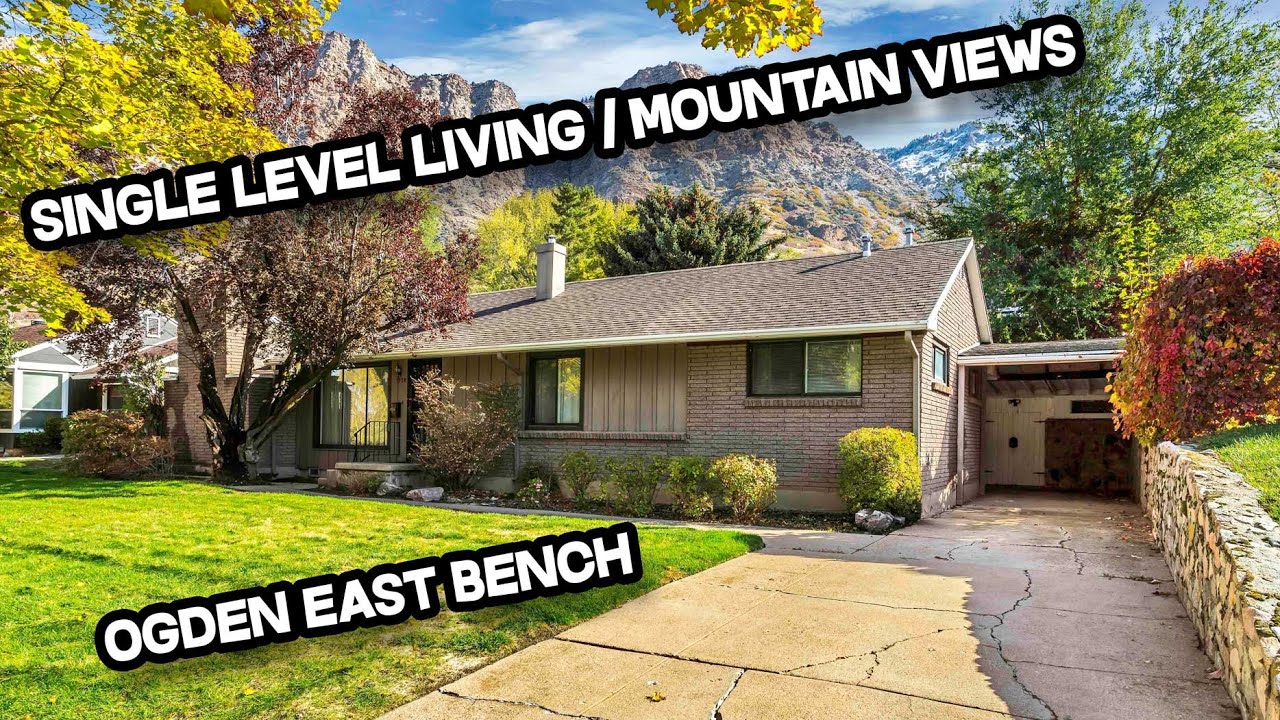 Ogden East Bench Home For Sale with Single Level Living (Real Estate)