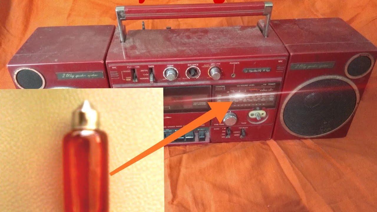 Red Mercury in Sanyo radio