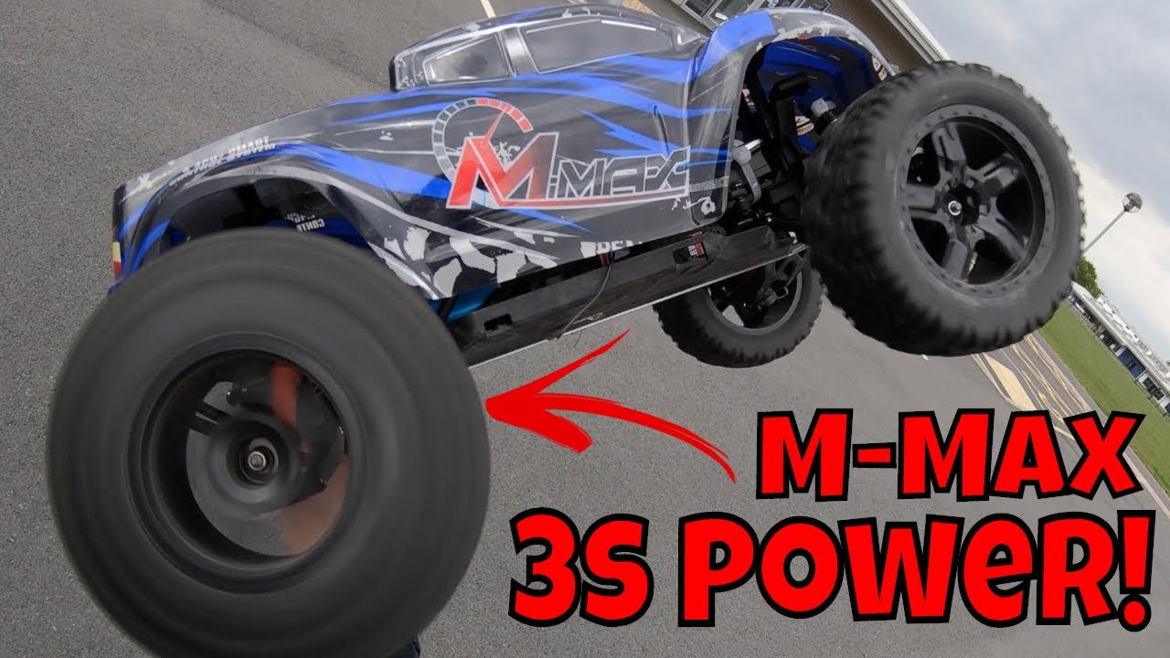 3s Power! Remo Hobby 1035  m max RC Car! 1/10 scale Brushless