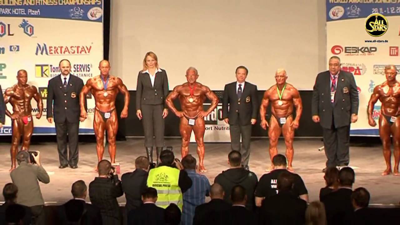 Master Men`s Bodybuilding,  over 60 year,  open Winner