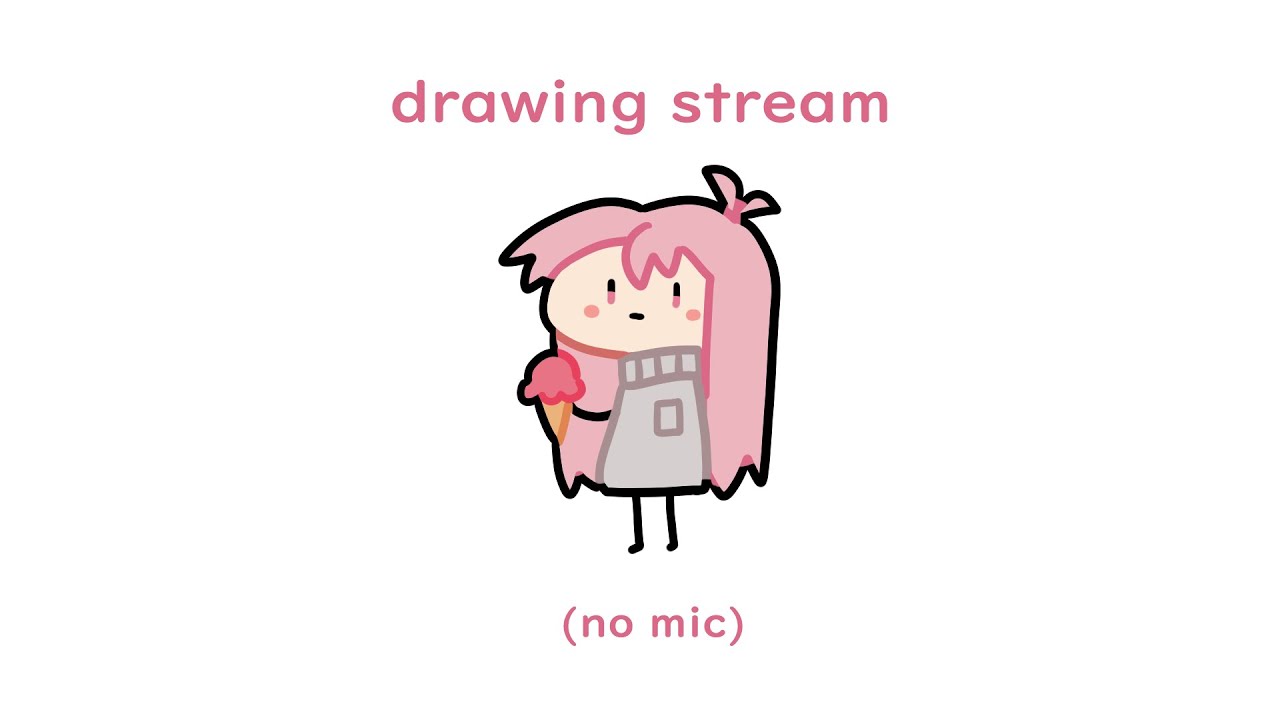 i think im gonna draw ! no mic