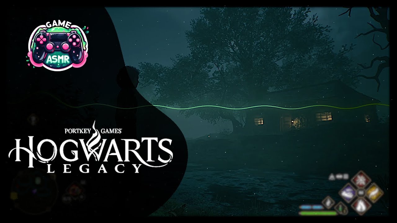 GameASMR - Hogwarts Legacy (The Forbidden Forest) - ASMR