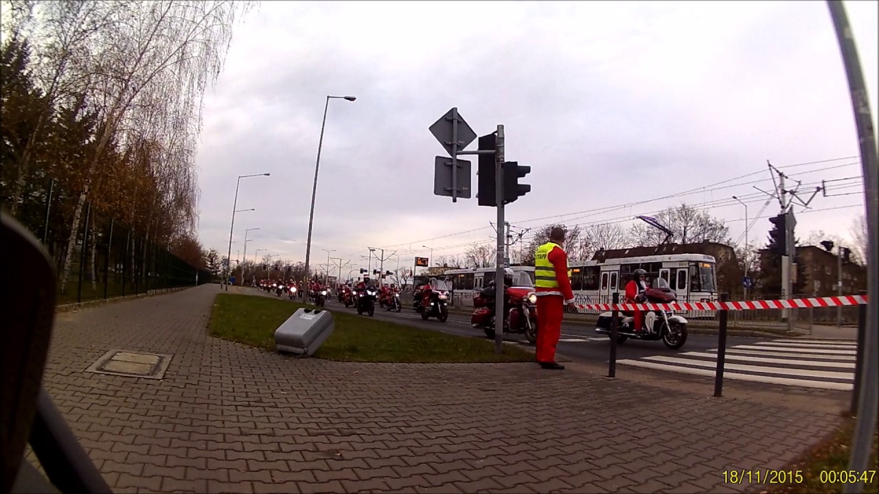 Parada Mikołaj&oacute;w Wrocław 10 12 2016