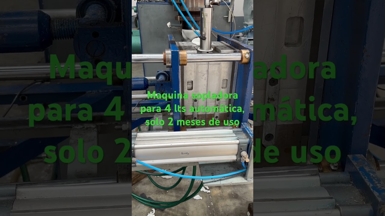 Maquina sopladora para envases de 4 litros, Nueva.
