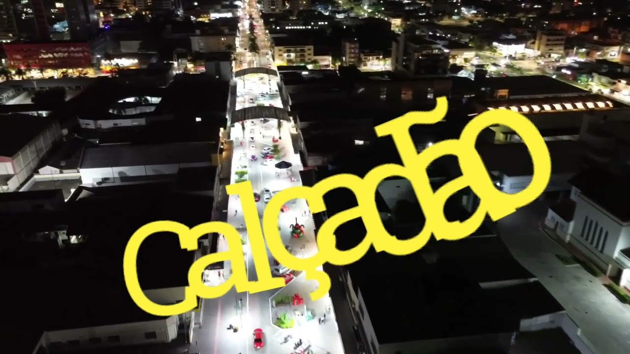 Natal 2025 volta ao centro de Araranguá, drone dji mini 3.