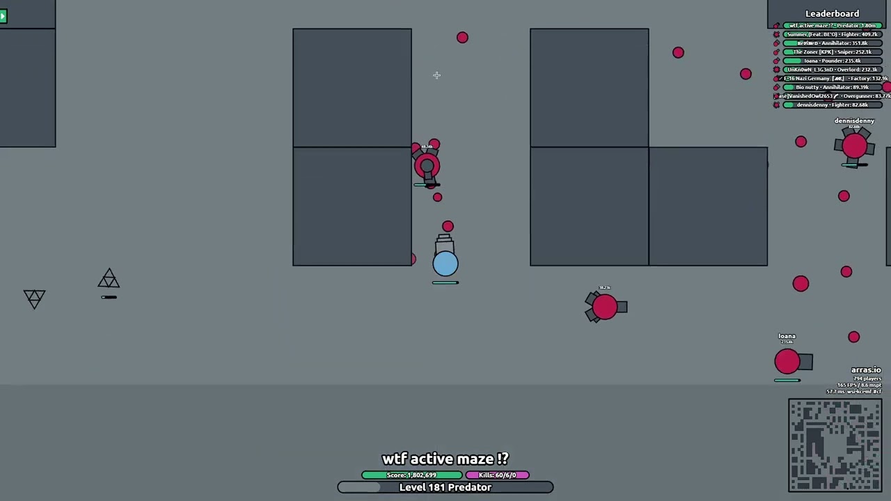 ARRAS.IO HUNTERS IN 2024??? (FAILED GANGBANG ATTEMPTS)