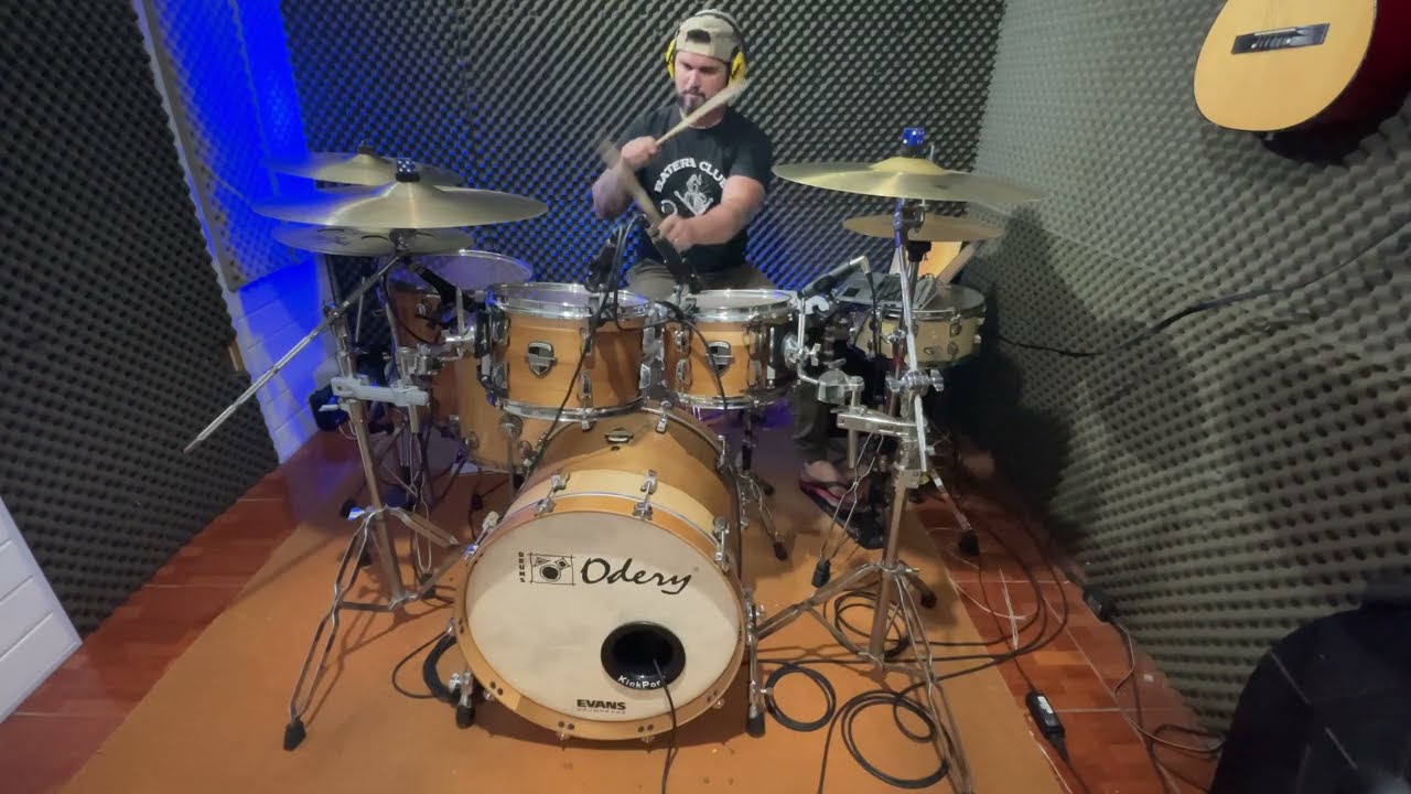 All Night Long - Lionel Riche I Drum Cover Odery Custom