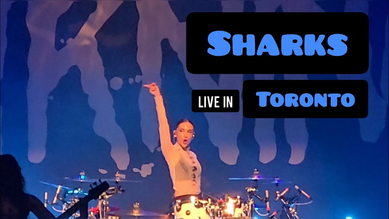 THE WARNING - SHARKS - Toronto, Canada - 10/30/24 #livemusic #sharks #tour #fyp #martintc #martintw
