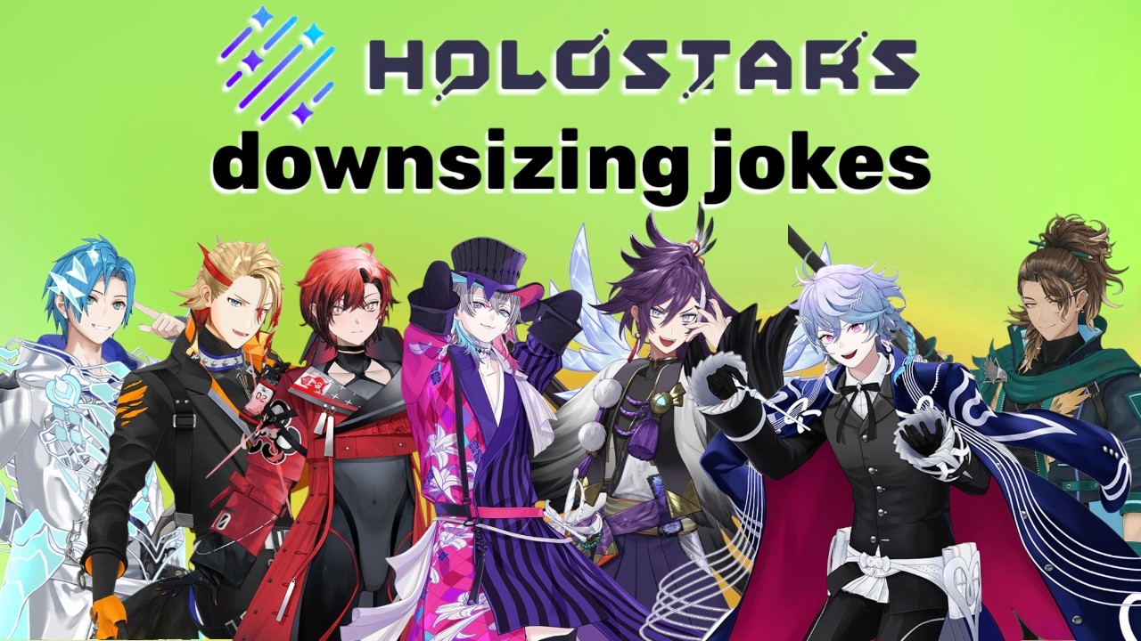 Holostars EN Jokes About the Holostars Downsizing